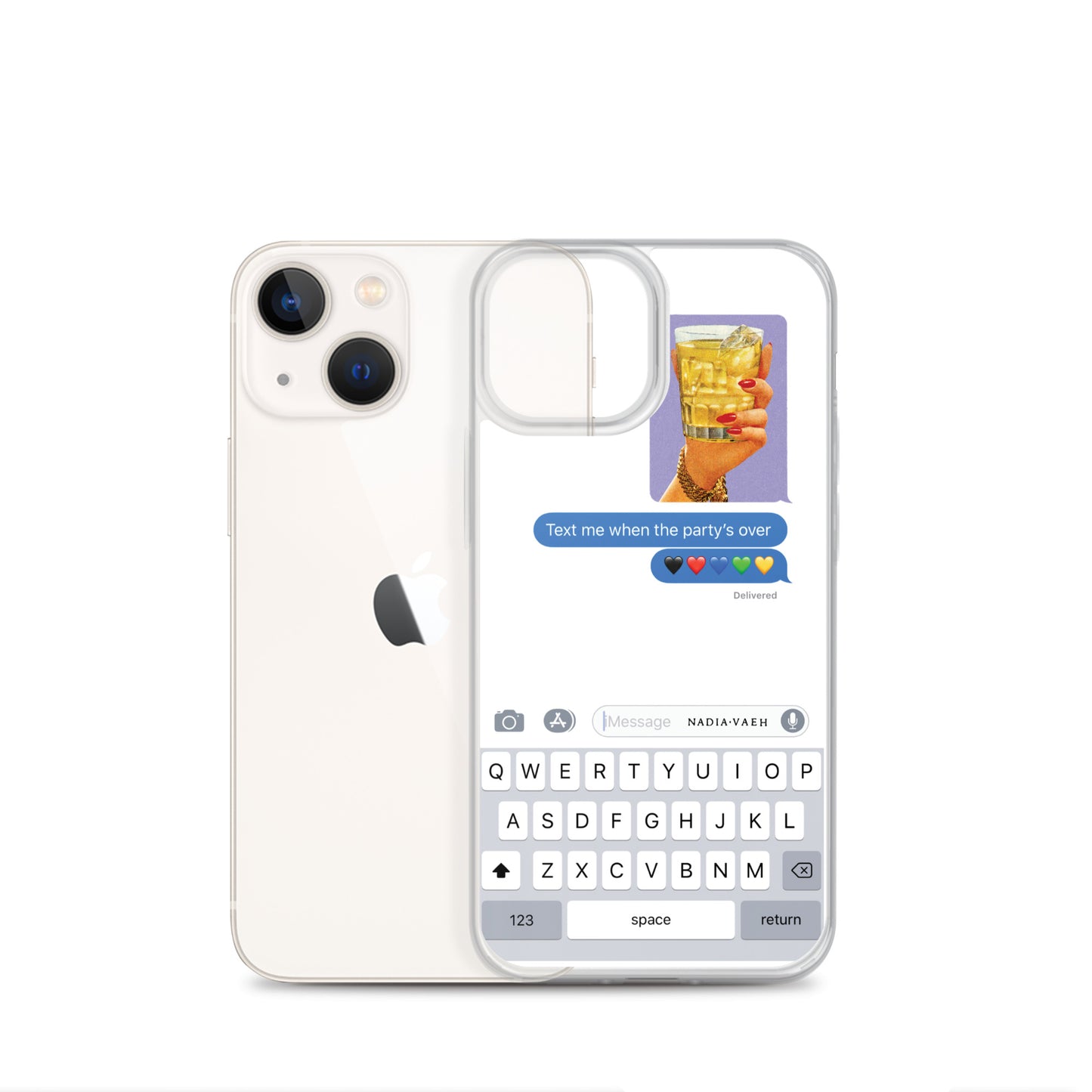 Nadia Vaeh - "Text Me" Case for iPhone®