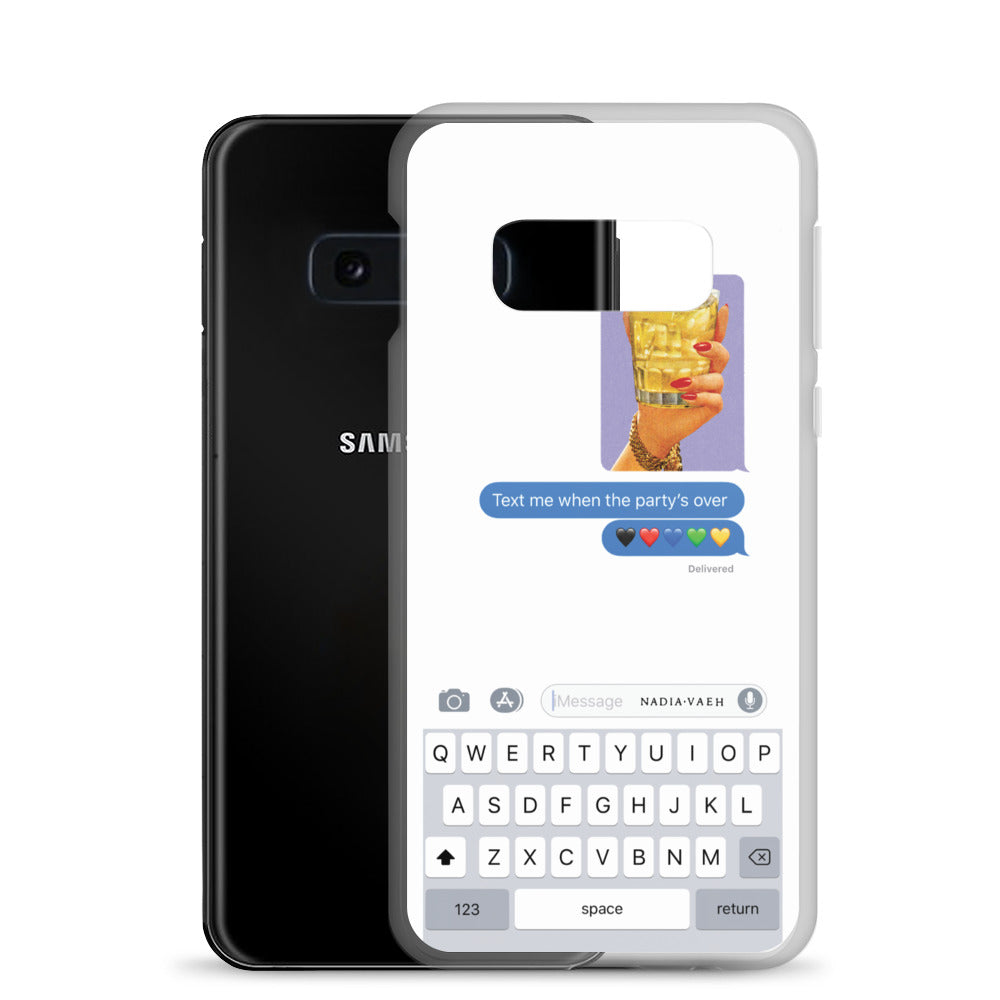 Nadia Vaeh "Text Me" - Case for Samsung®