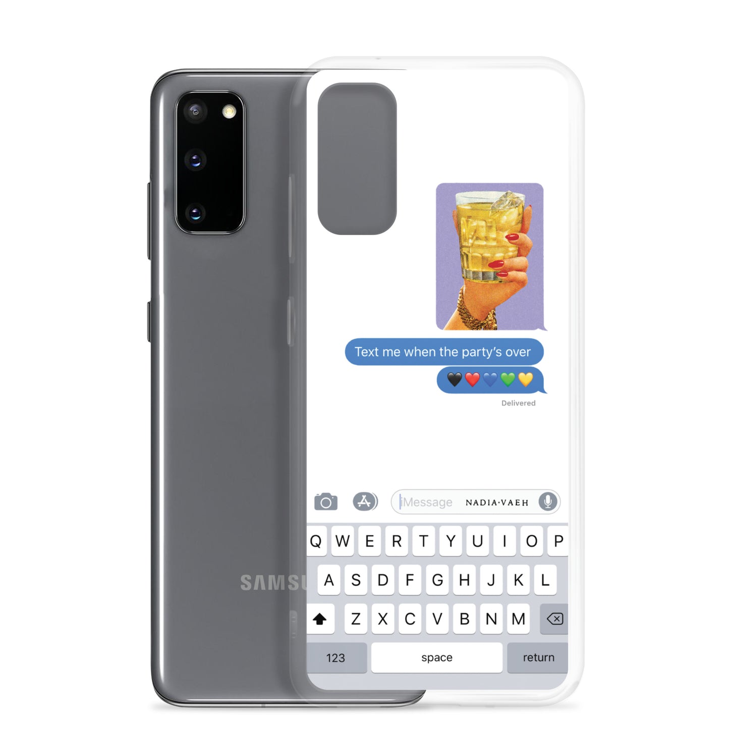 Nadia Vaeh "Text Me" - Case for Samsung®